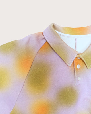 Luka Hazy Print Terry Polo