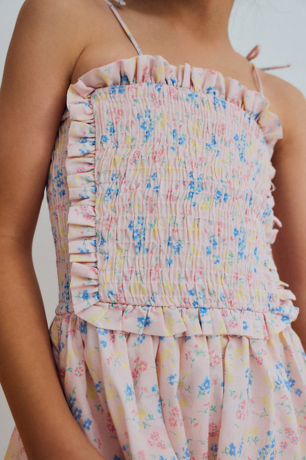 Sabina Dress from the new society rented on bundle to bundle a kids clothing rental subscription 