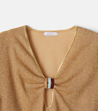 Oséree Kids Lumière Dress Gold