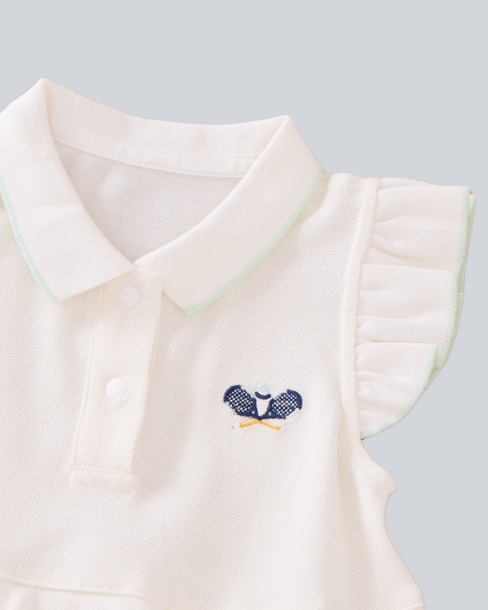 Polo Ruffles Dress by BlaraOrgana House, view 2