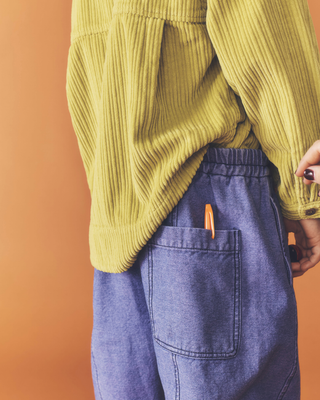 Manu Overdye Denim Trousers Lilac