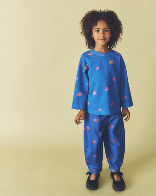 Manu Monobloom Jersey Barrel Leg Trousers