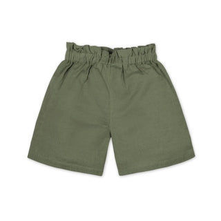 Linen Paper Bag Shorts
