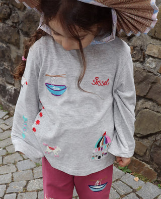 Billie MINI Top Grey Mélange by Sissel Mini