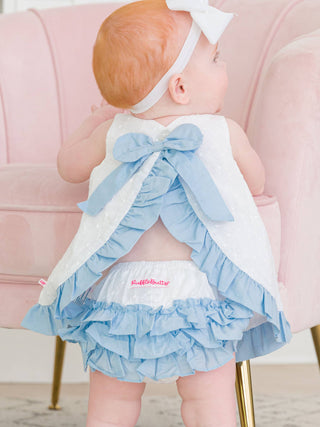 Swiss Dot Swing Top & Bloomer Set