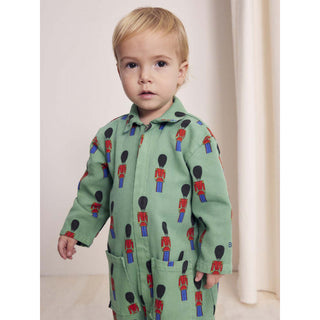 Little Tin Soldiers All Over Woven Overall