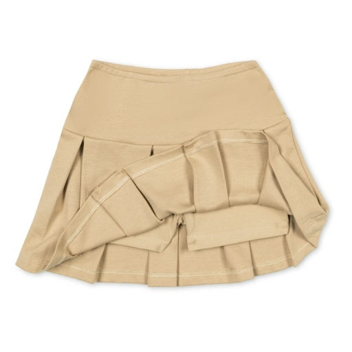 Ponte Pleated Skort by Hope & Henry, view 2