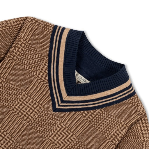 Organic Intarsia Cricket Sweater by Hope & Henry, view 4