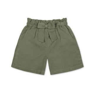 Linen Paper Bag Shorts