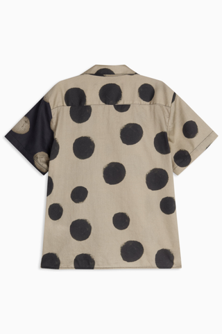 Bruno Polka Mocha Blouse