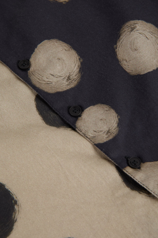 Bruno Polka Mocha Blouse