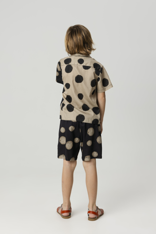 Bruno Polka Mocha Blouse