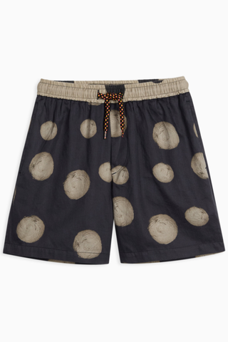 Anselmo Polka Black Shorts
