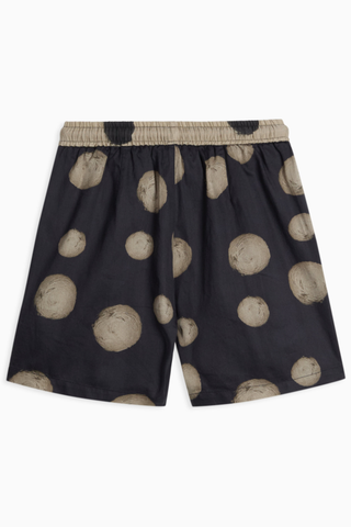 Anselmo Polka Black Shorts