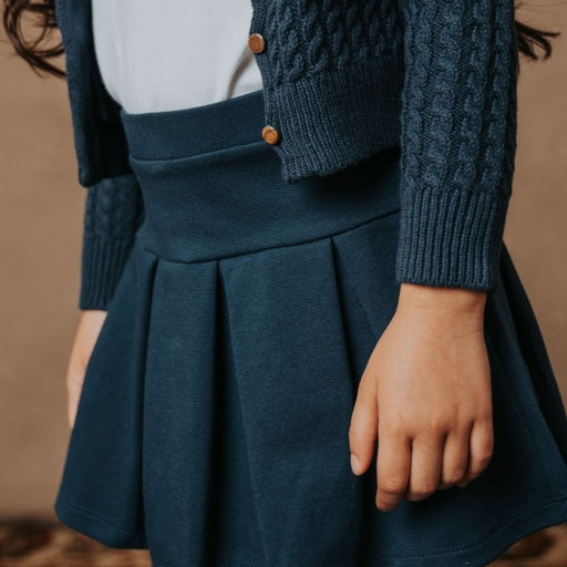 Ponte Pleated Skort by Hope & Henry, view 9