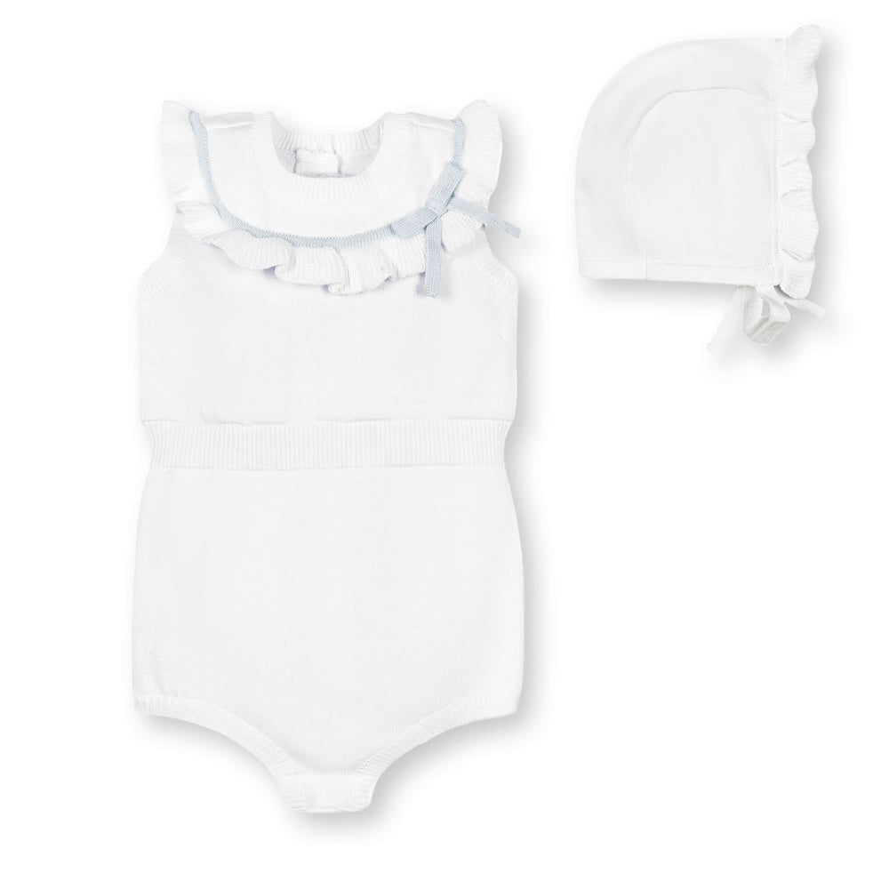 Organic Ruffle Sweater Romper by Hope & Henry, view 2